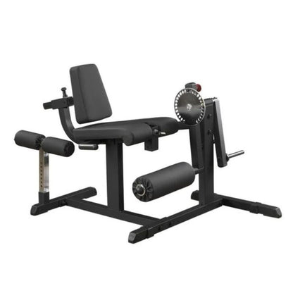 Body-Solid Seated Leg Extension/Leg Curl Machine in Silver