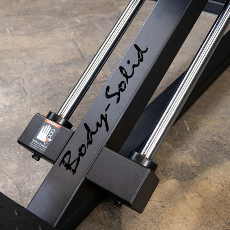 Body-Solid Compact Leg Press in Black