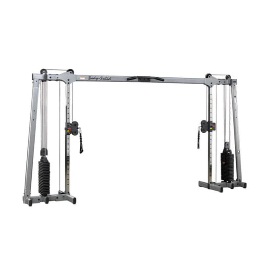 Body-Solid Deluxe Cable Crossover in Silver