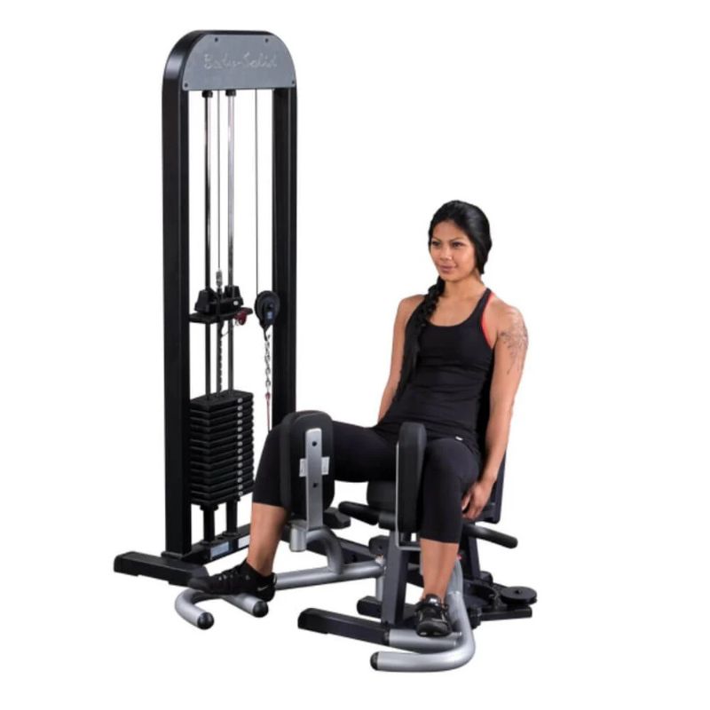 Body-Solid Pro-Select Inner/Outer Thigh Machine in Black