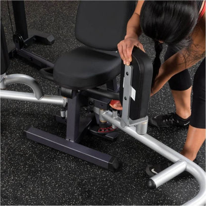 Body-Solid Pro-Select Inner/Outer Thigh Machine in Black