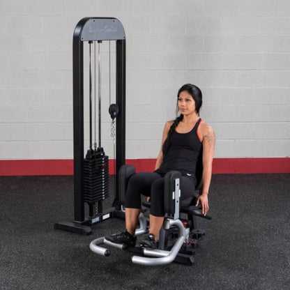 Body-Solid Pro-Select Inner/Outer Thigh Machine in Black