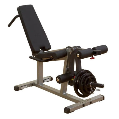 Body-Solid Seated Plate-Loaded Leg Extension & Leg Curl