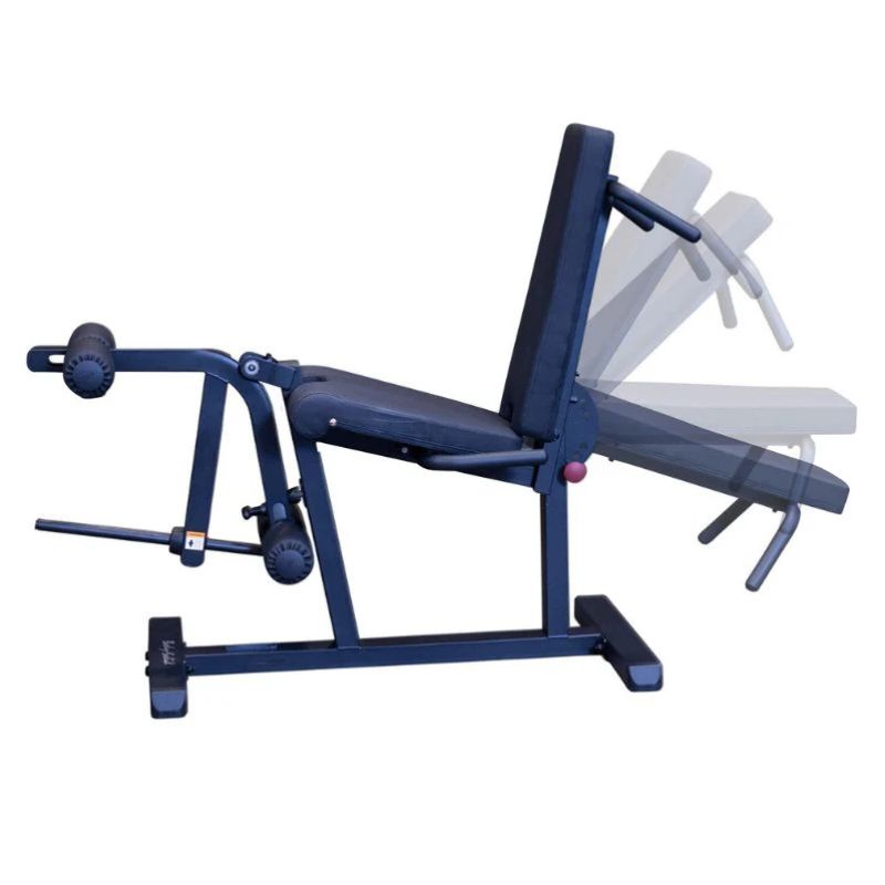 Body-Solid Seated Plate-Loaded Leg Extension & Leg Curl