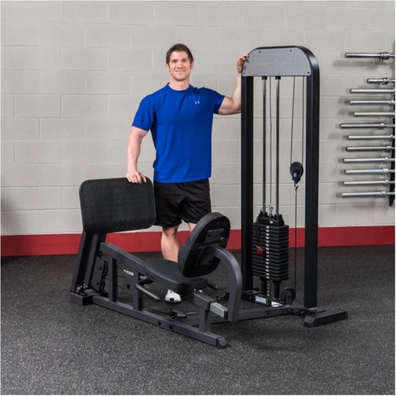 Body-Solid Pro-Select Leg and Calf Press Machine in Black