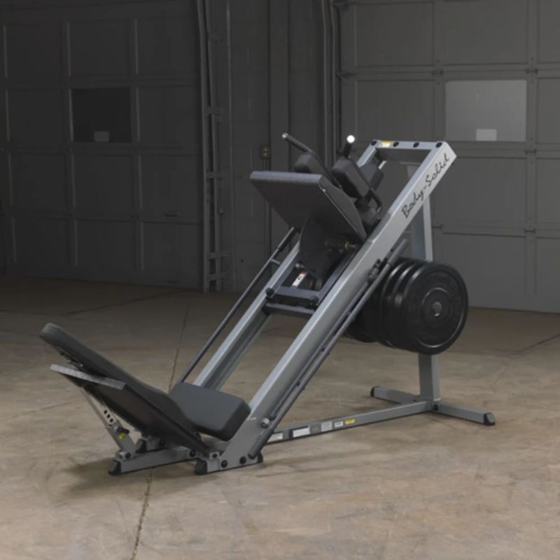 Body-Solid Leg Press & Hack Squat in Silver