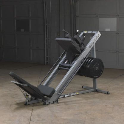 Body-Solid Leg Press & Hack Squat in Silver