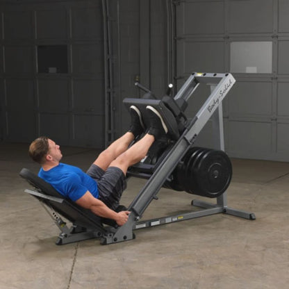 Body-Solid Leg Press & Hack Squat in Silver