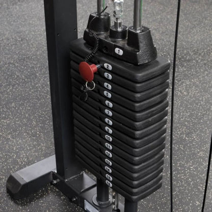 Body-Solid Pro-Select Functional Pressing Station in Black
