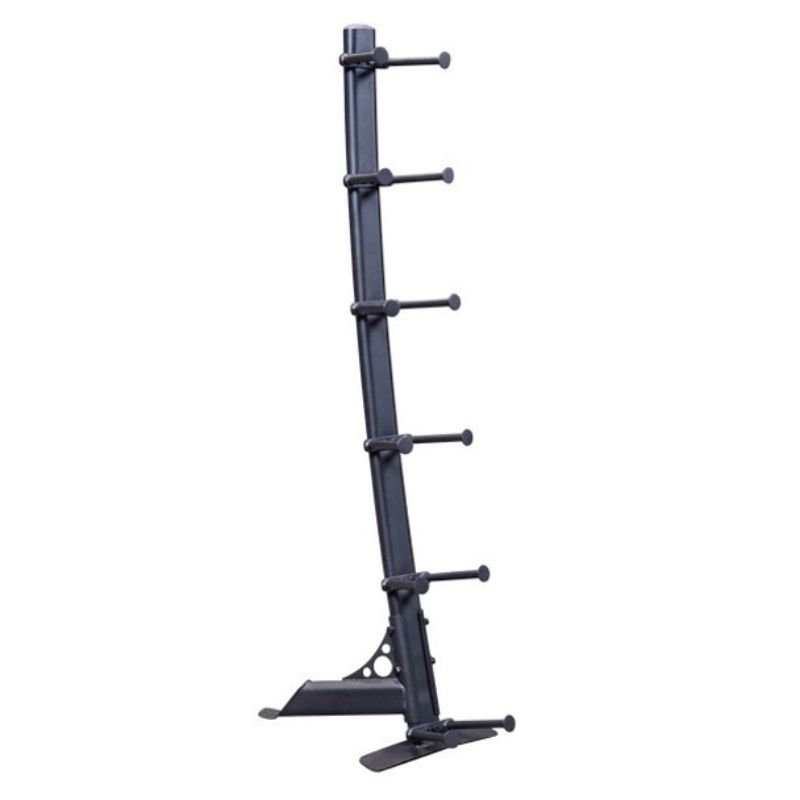 Body-Solid 6-Medicine Ball Rack in Black