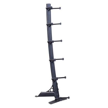 Body-Solid 6-Medicine Ball Rack in Black