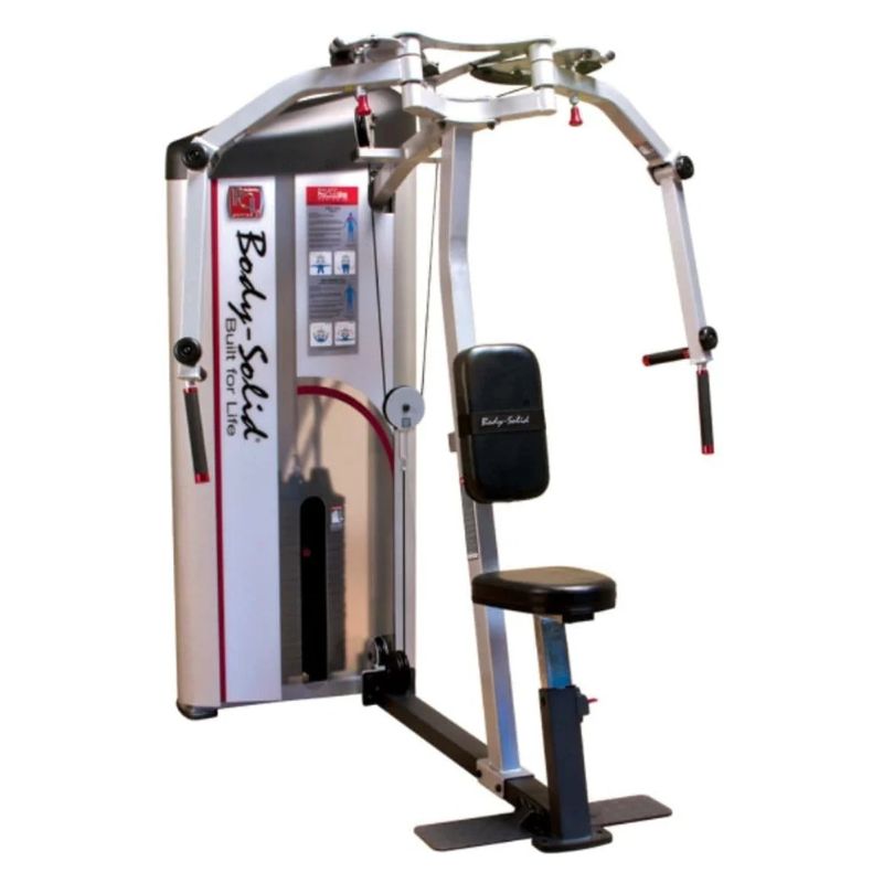 Body-Solid Pro Clubline Series II Pec Deck & Rear Delt in Silver