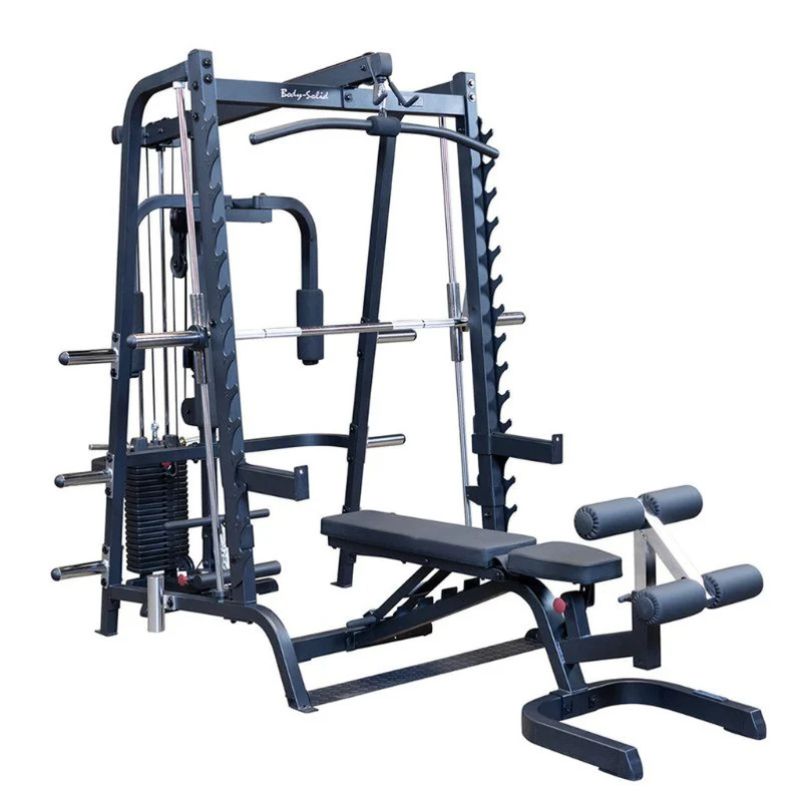 Body-Solid Series 7 Smith Machine with Full Gym Bundle