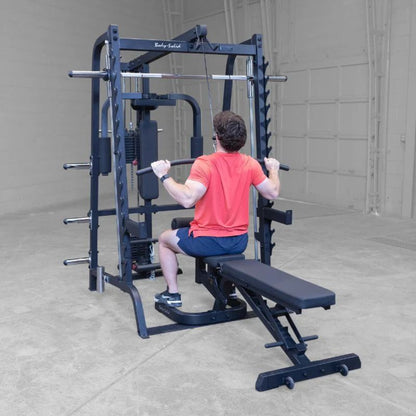 Body-Solid Series 7 Smith Machine with Full Gym Bundle