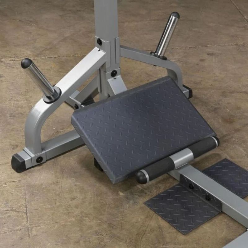 Body-Solid Leverage Squat Calf Machine in Silver