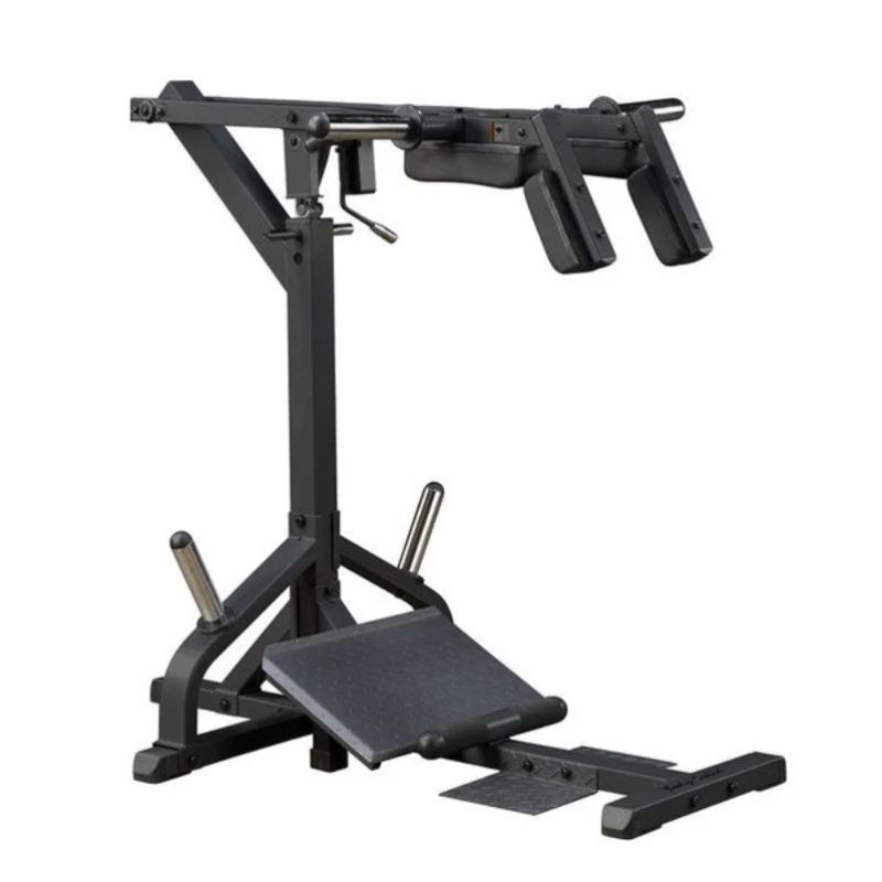 Body-Solid Leverage Squat Calf Machine in Silver