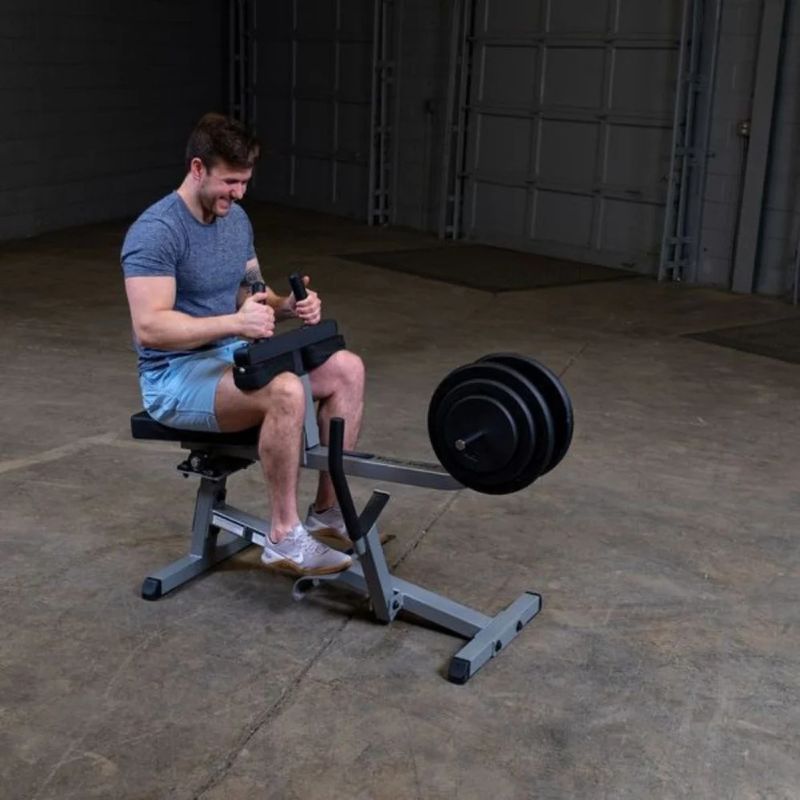 Body-Solid Seated Calf Raise in Black