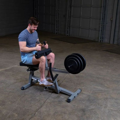 Body-Solid Seated Calf Raise in Black