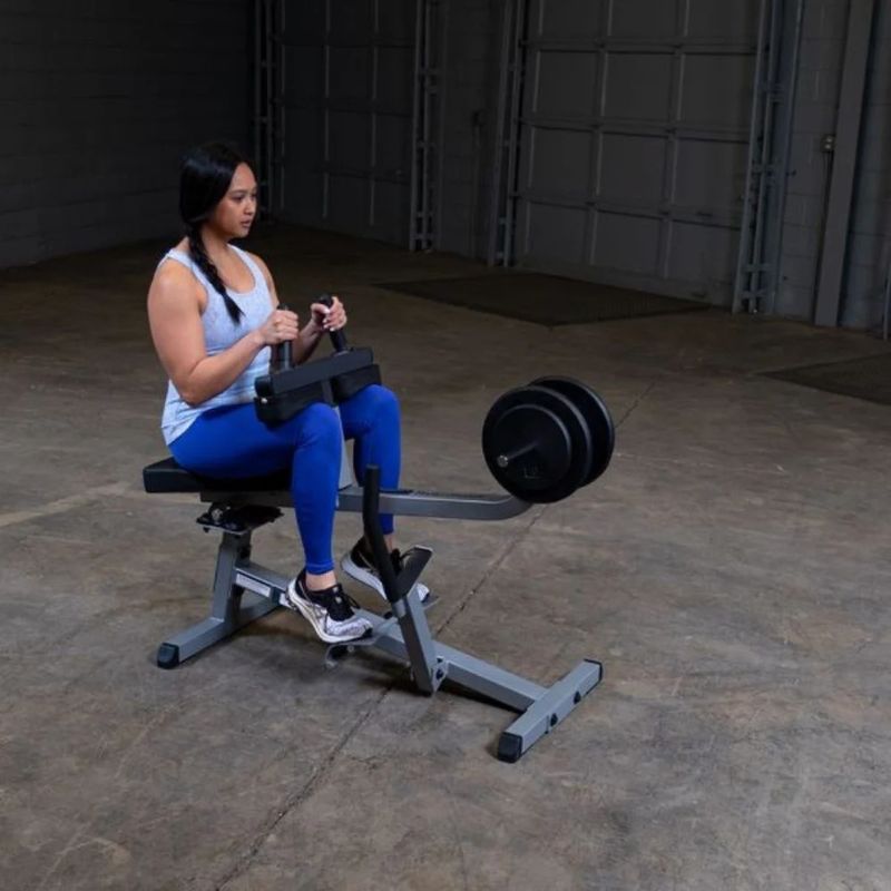 Body-Solid Seated Calf Raise in Black