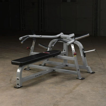Body-Solid Pro Clubline Leverage Bench Press in Silver