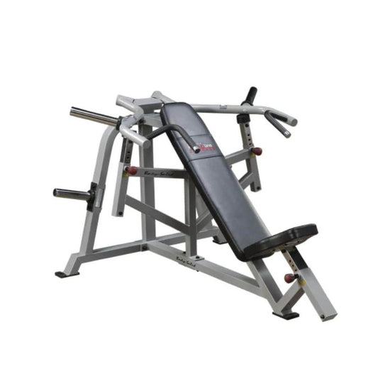Body-Solid Pro Clubline Leverage Incline Bench Press in Silver