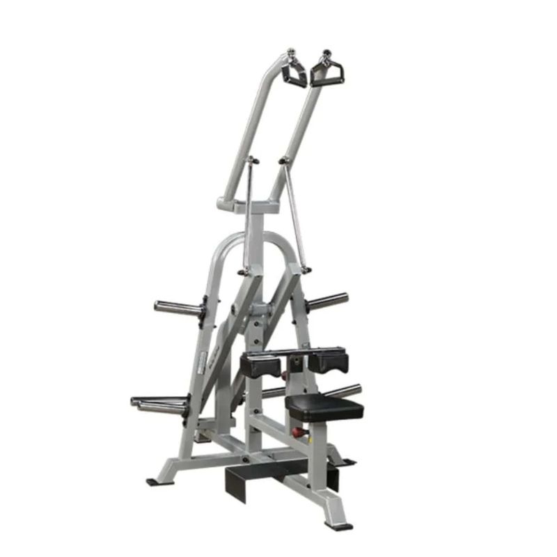 Body-Solid Pro Clubline Leverage Lat Pulldown in Silver