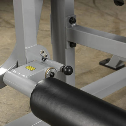 Body-Solid Pro Clubline Leverage Leg Extension in Silver