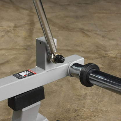Body-Solid Pro Clubline Leverage Leg Extension in Silver