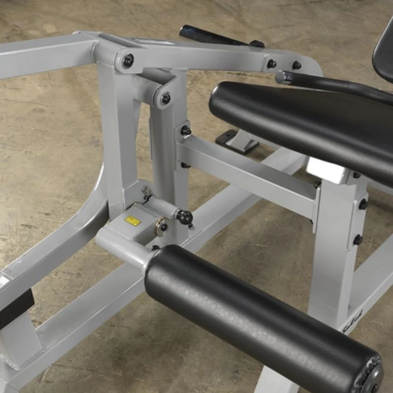 Body-Solid Pro Clubline Leverage Leg Extension in Silver
