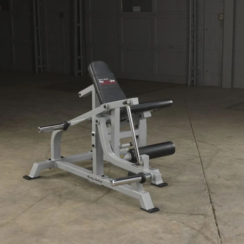 Body-Solid Pro Clubline Leverage Leg Extension in Silver