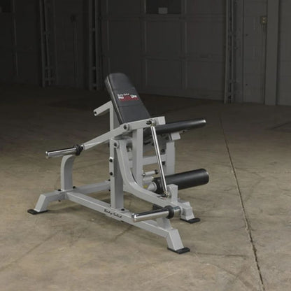Body-Solid Pro Clubline Leverage Leg Extension in Silver