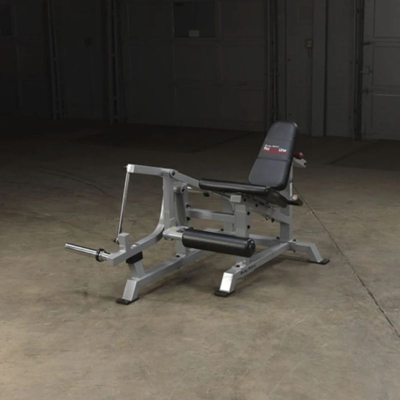 Body-Solid Pro Clubline Leverage Leg Extension in Silver