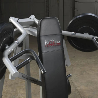 Body-Solid Pro Clubline Leverage Shoulder Press in Black