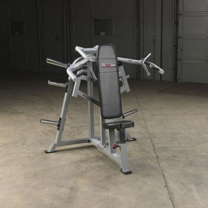 Body-Solid Pro Clubline Leverage Shoulder Press in Black