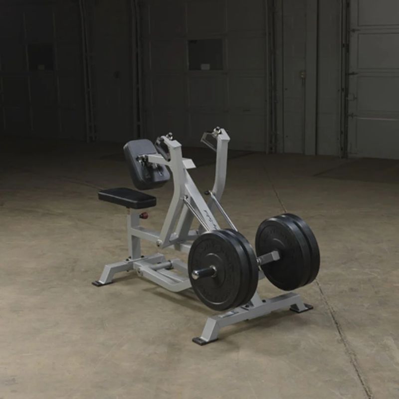 Body-Solid Pro Clubline Leverage Seated Row in Black