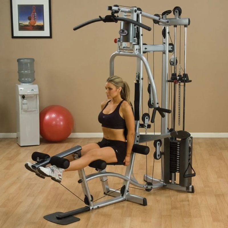 Body-Solid Powerline Single Stack Home Gym in Silver