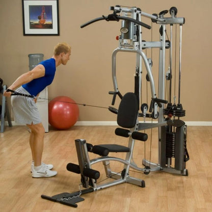 Body-Solid Powerline Single Stack Home Gym in Silver