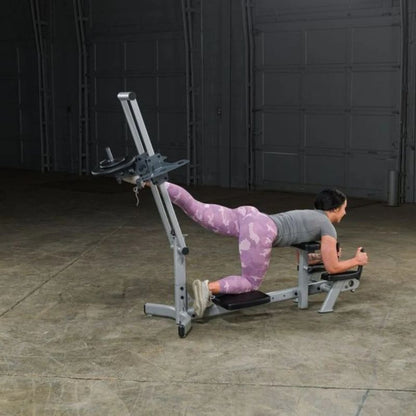 Body-Solid Powerline Glute Max in Silver