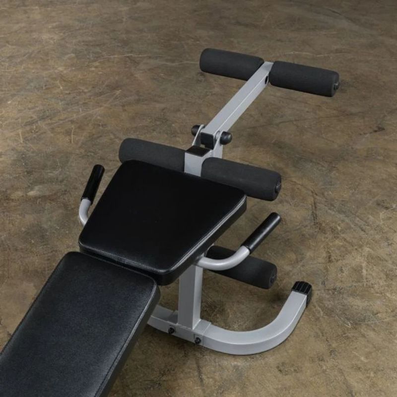 Body-Solid Powerline Leg Extension & Curl Machine in Silver
