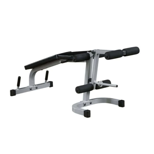 Body-Solid Powerline Leg Extension & Curl Machine in Silver