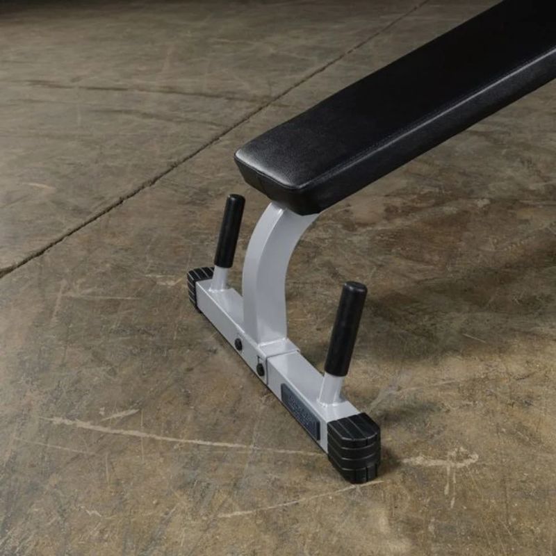 Body-Solid Powerline Leg Extension & Curl Machine in Silver
