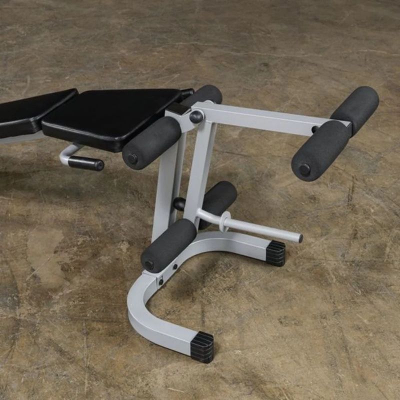 Body-Solid Powerline Leg Extension & Curl Machine in Silver