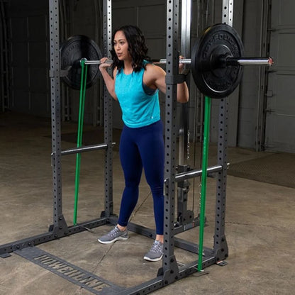 Body-Solid Powerline Power Rack in Silver