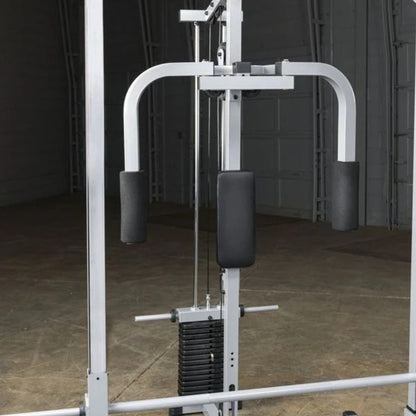 Body-Solid Powerline Smith Machine Gym Bundle in Silver