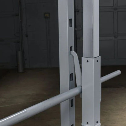 Body-Solid Powerline Smith Machine Gym Bundle in Silver