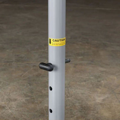 Body-Solid Powerline Vertical Leg Press in Silver