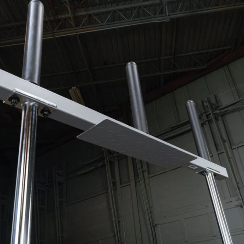 Body-Solid Powerline Vertical Leg Press in Silver