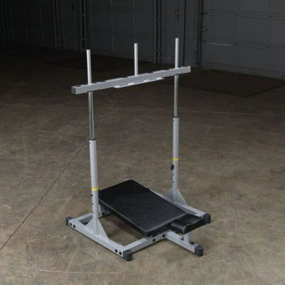Body-Solid Powerline Vertical Leg Press in Silver