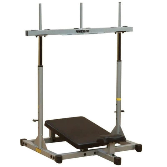 Body-Solid Powerline Vertical Leg Press in Silver