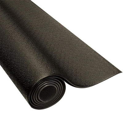 Body-Solid Tools Rubber Bike Mat in Black